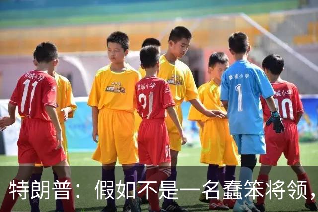 特朗普:假如不是一名蠢笨将领,俄罗斯本来可在开战首日结束战事