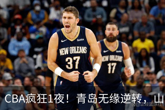 CBA疯狂1夜!青岛无缘逆转,山东两连败,辽宁升第六,积分榜出炉